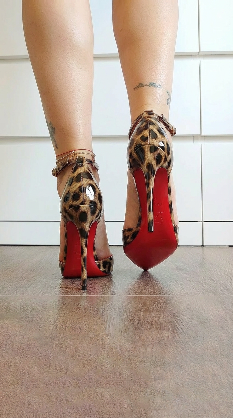 Ruby™ | Red-Accent Animal Print