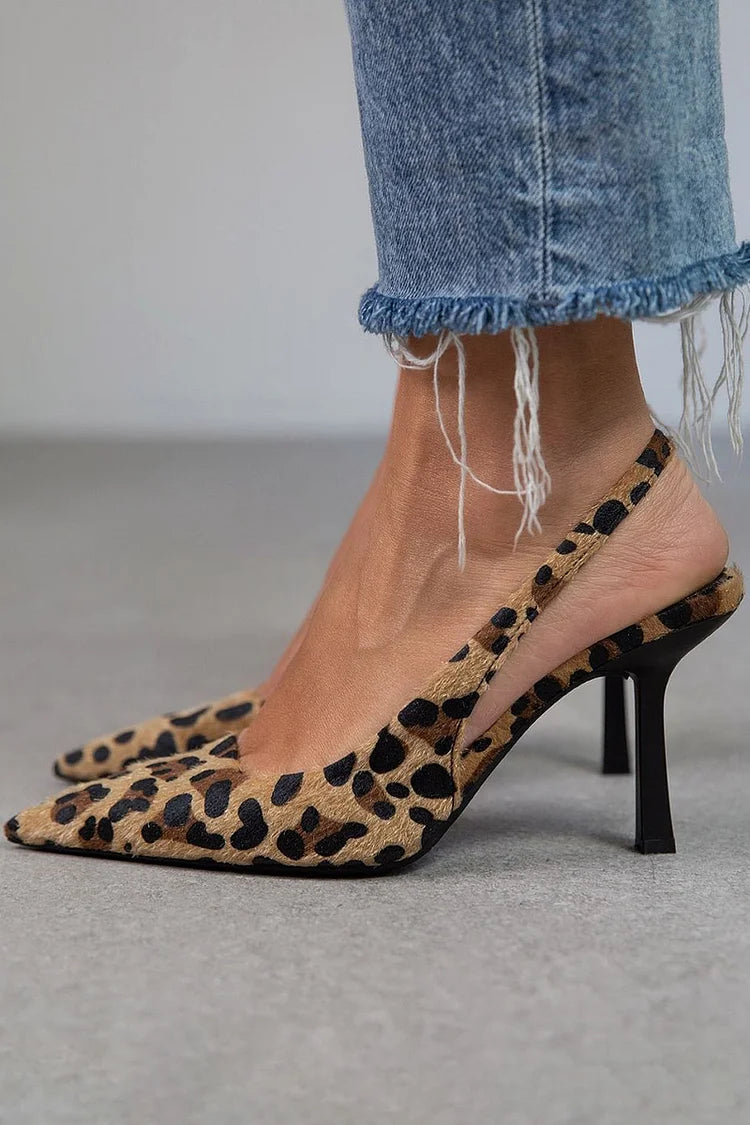 Isabella™ | Leopard D’Orsay Heels