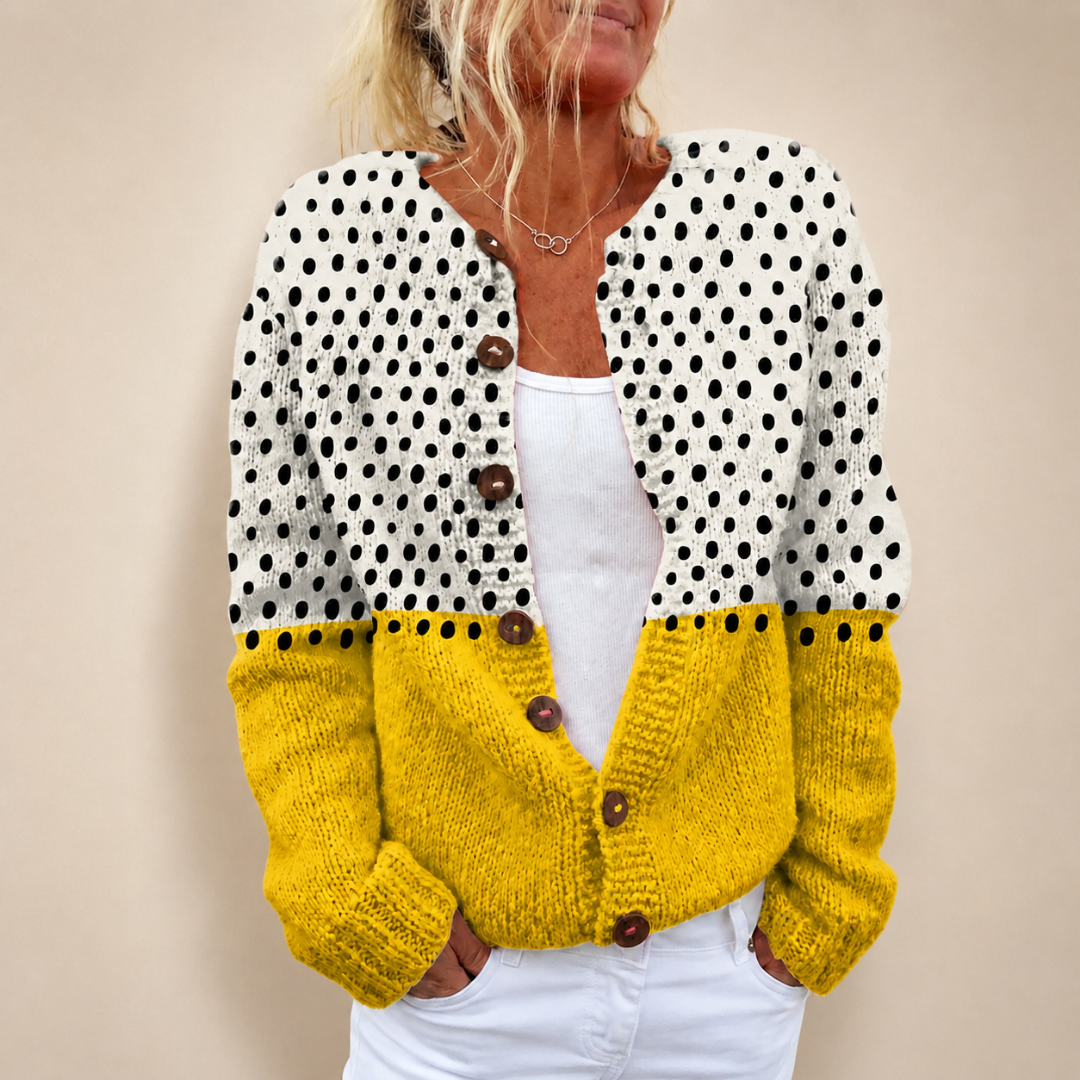 Junella™ | Vintage Knit Cardigan Sweater