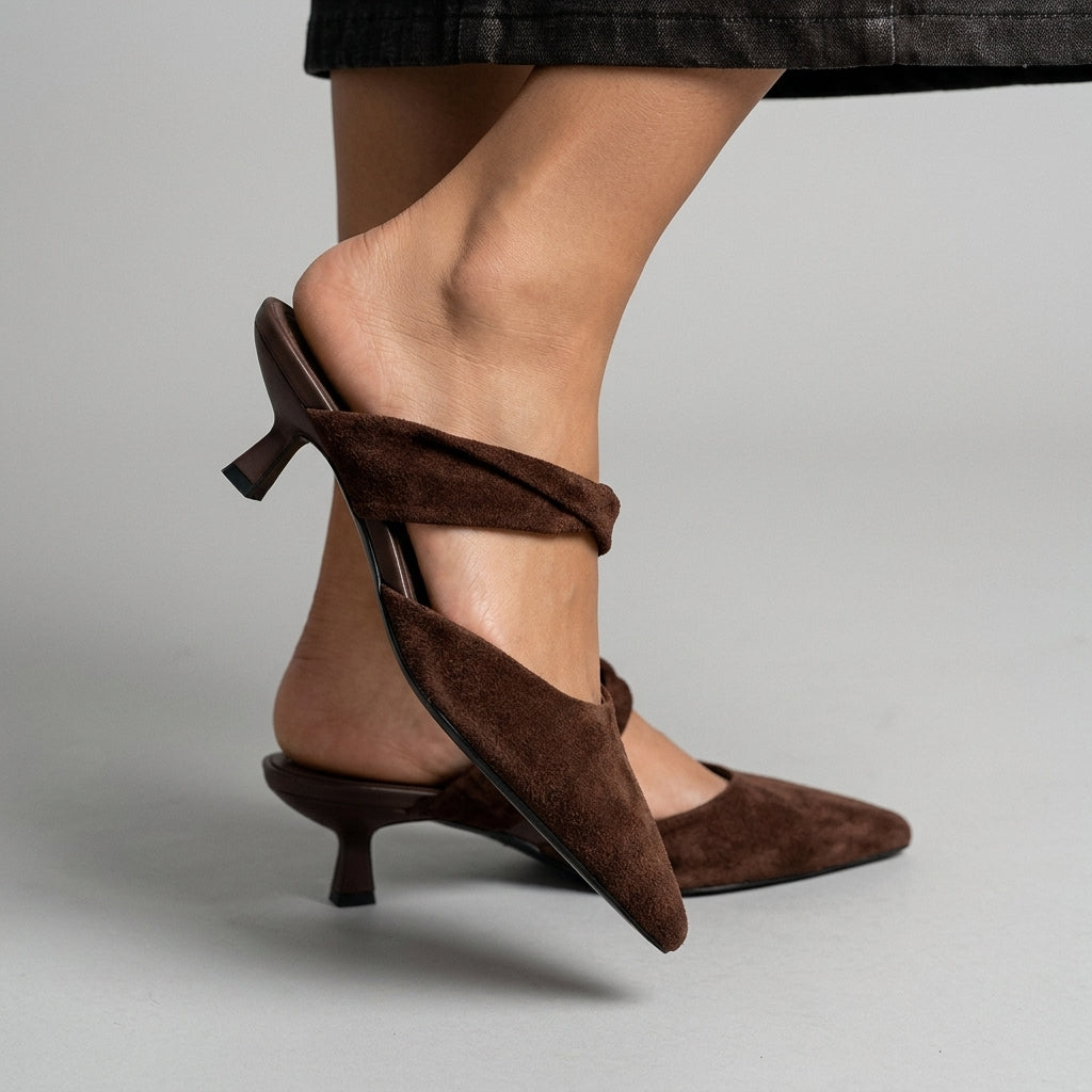Selene Suede Mule