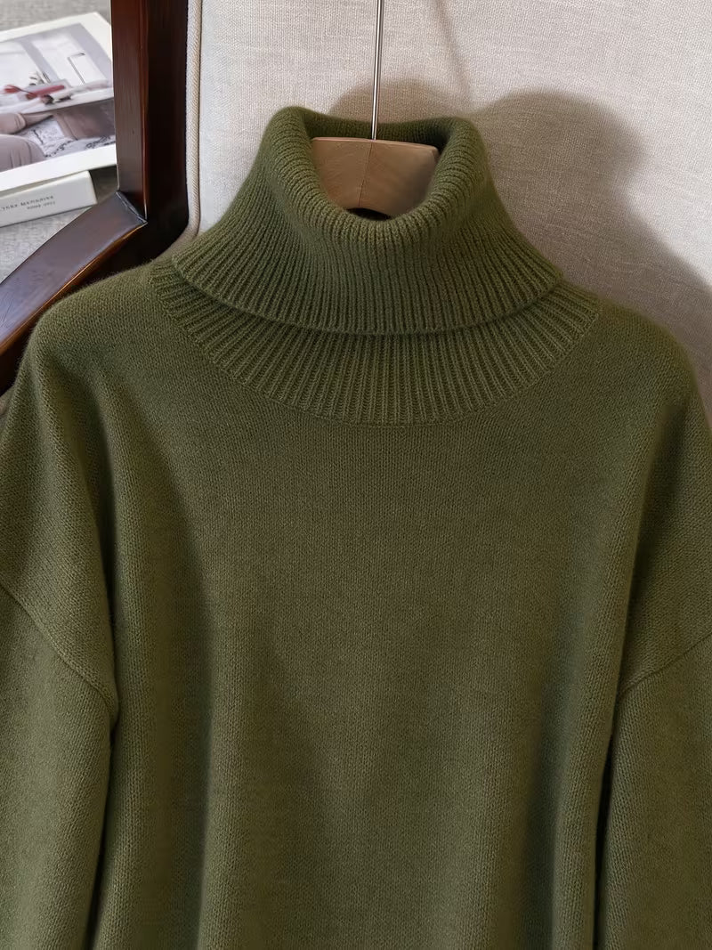 Marielle | High-Neck Batwing Sweater