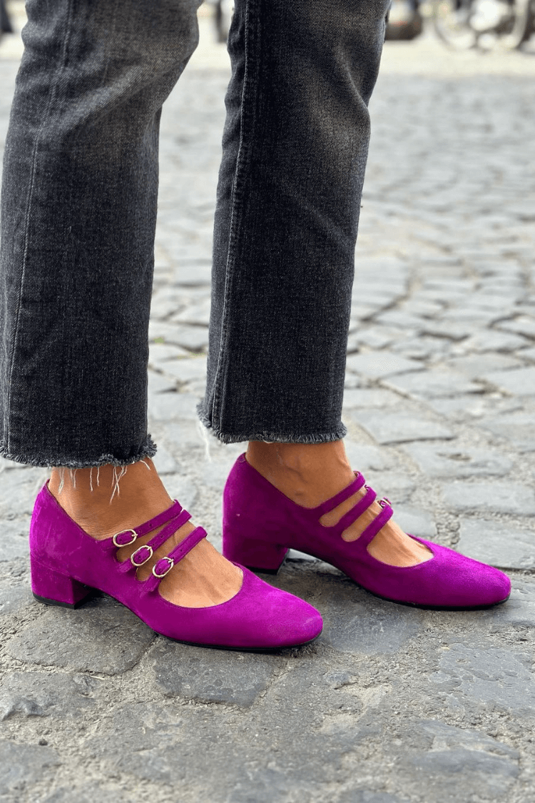 Olivia™ | Multi-Strap Ballet Flats