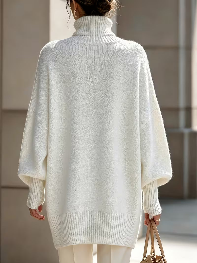 Marielle | High-Neck Batwing Sweater