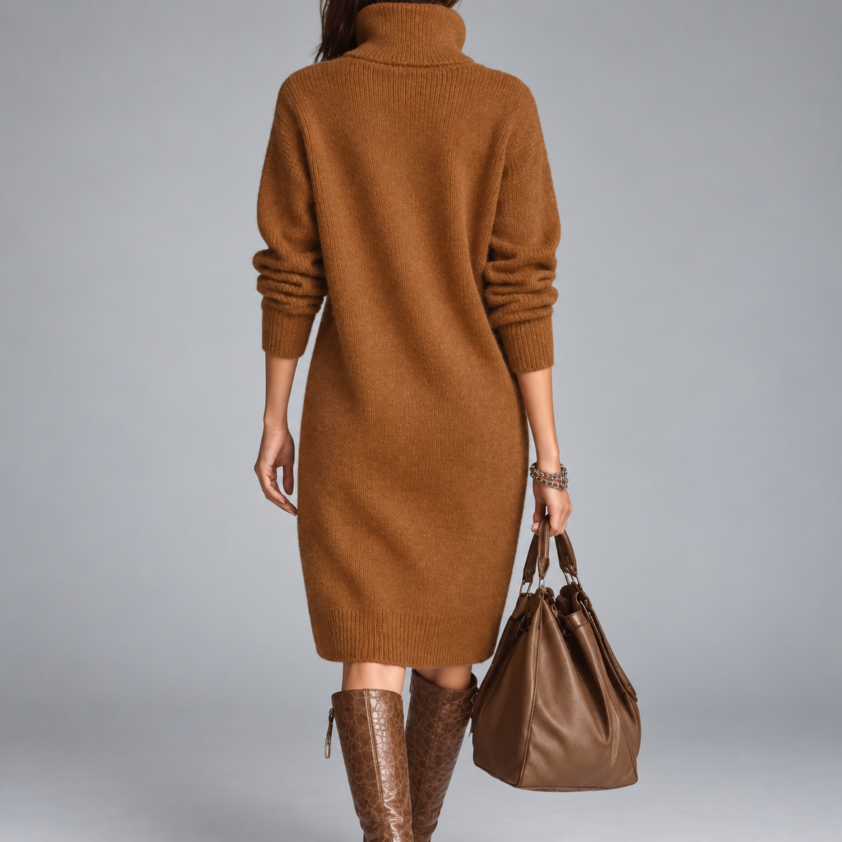 Aurelia | Refined Button-Collar Dress