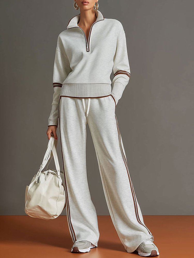 Harper quarter-zip lounge set image 1