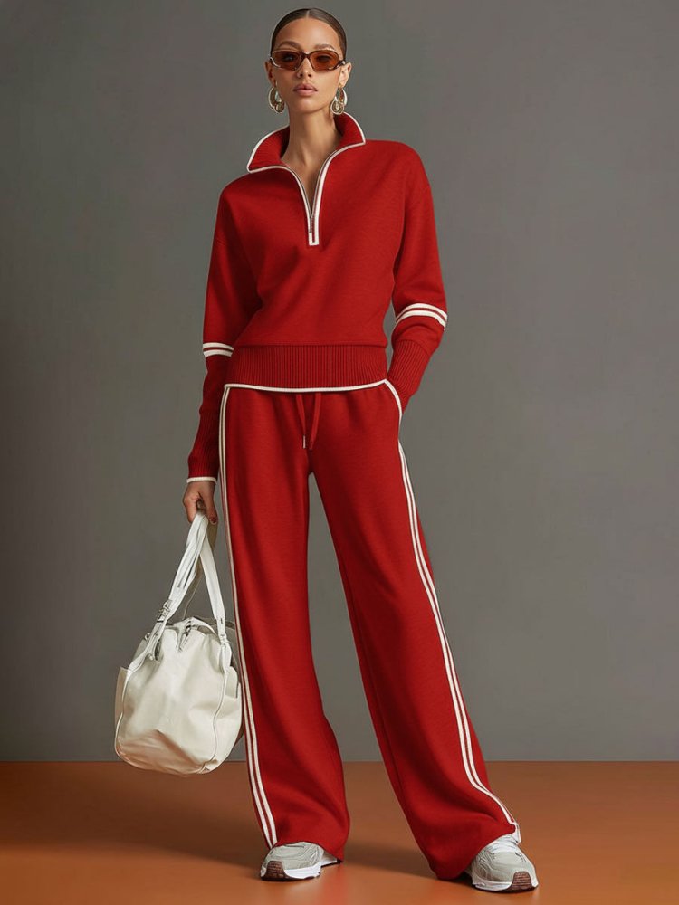 Harper quarter-zip lounge set image 9