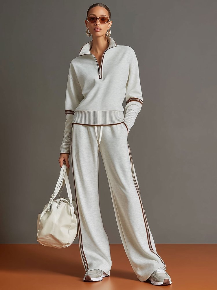 Harper quarter-zip lounge set image 2
