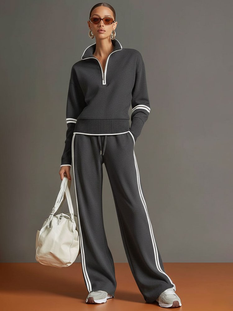 Harper quarter-zip lounge set image 4