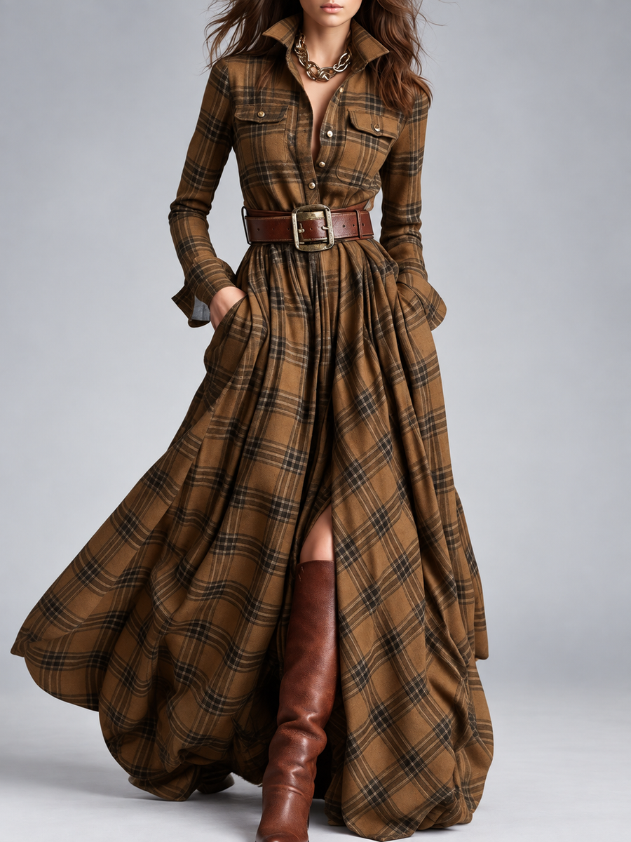 Scarlett | Belted Dress