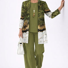 Jenilyn set - Olive Green
