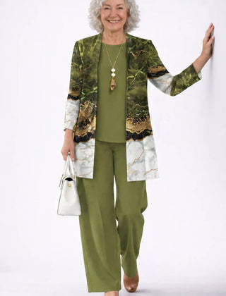 Jenilyn set - Olive Green