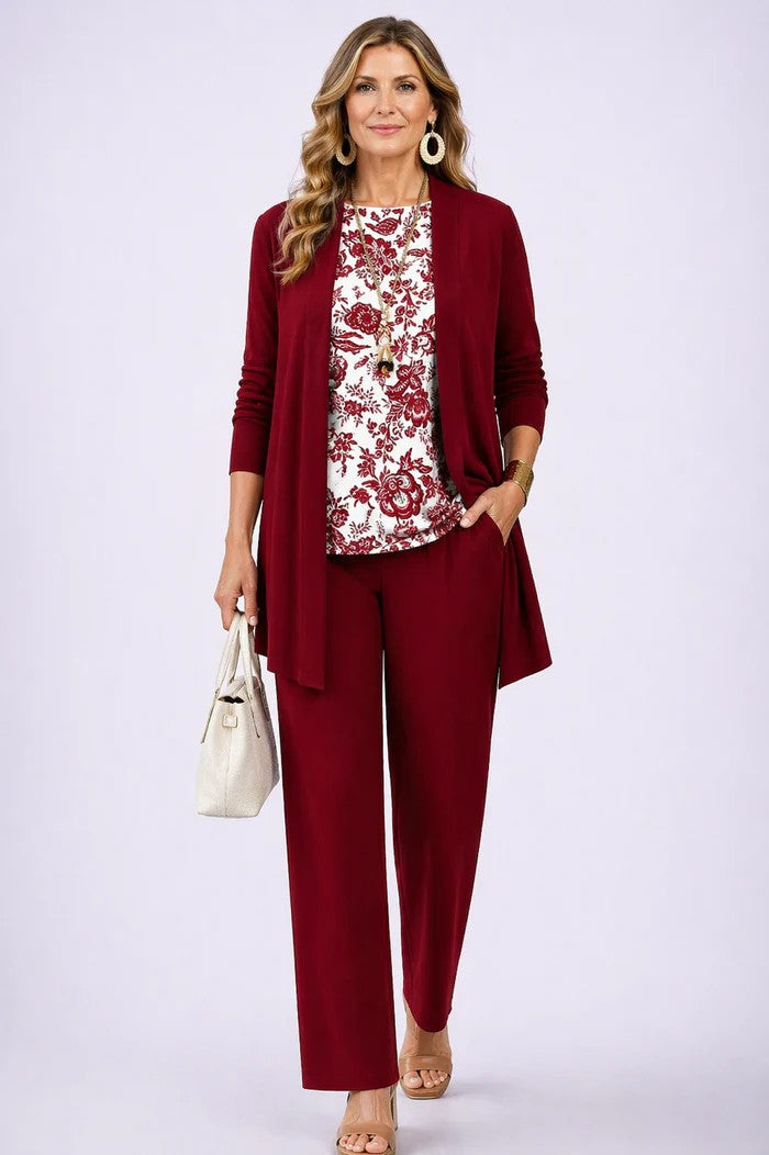 Jenilyn set - White & Red