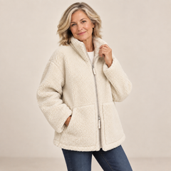 Silvana teddy jacket - Off-White