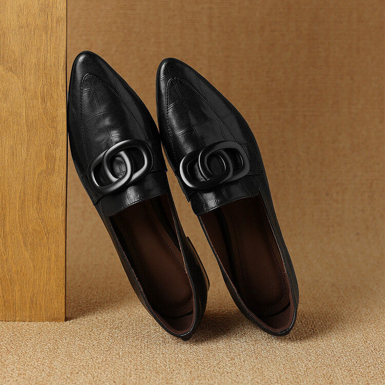 Opium Pointed Toe Heels - Black