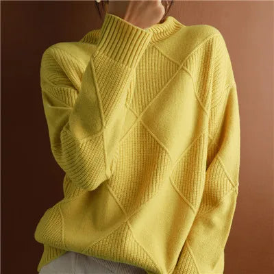 Isla Ribbed Turtleneck