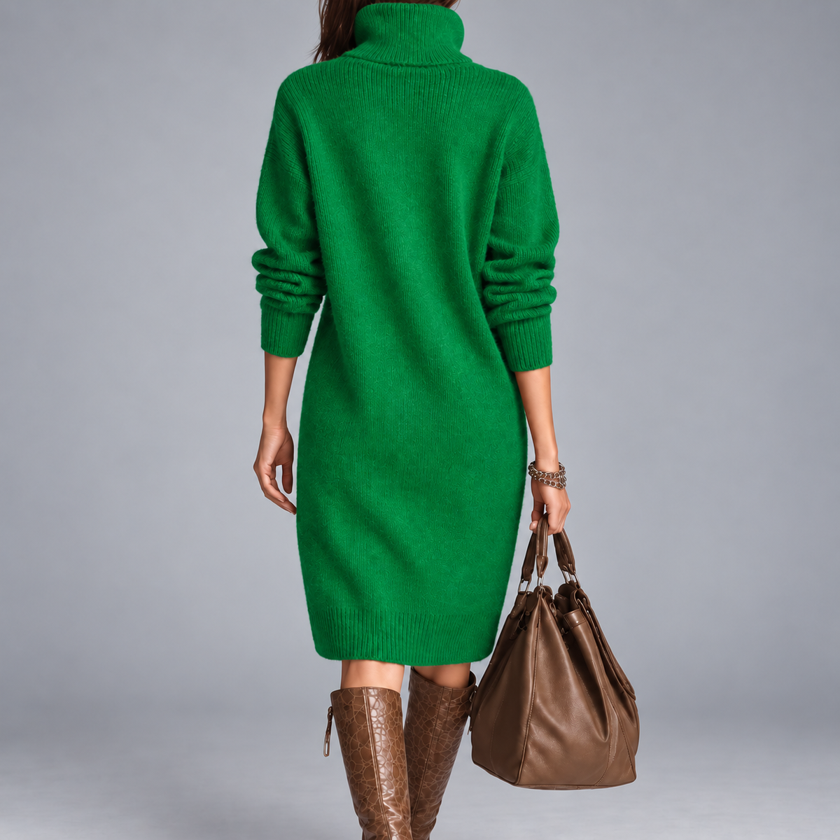 Aurelia | Refined Button-Collar Dress