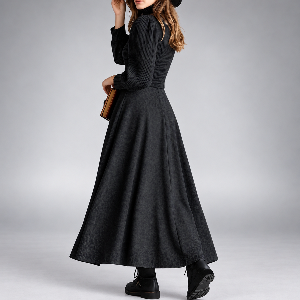 Noel | Vintage Winter Dress with Pockets