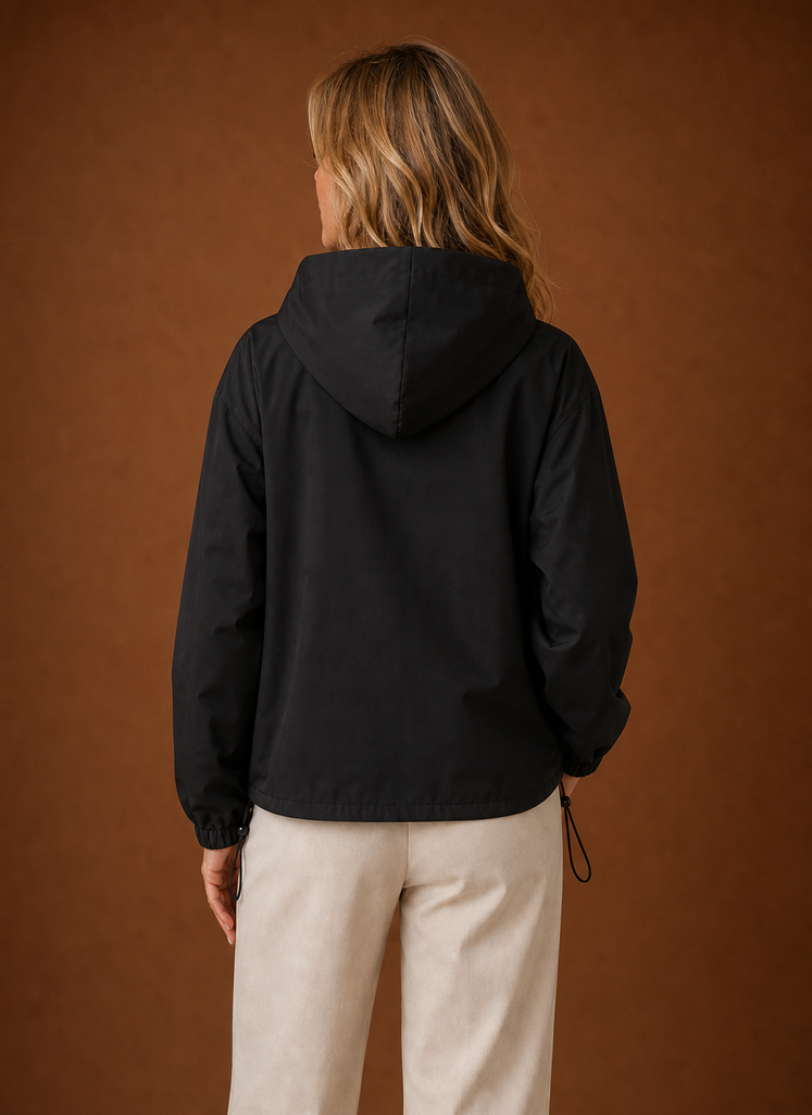 Women’s Lightweight Hooded Windbreaker Jacket