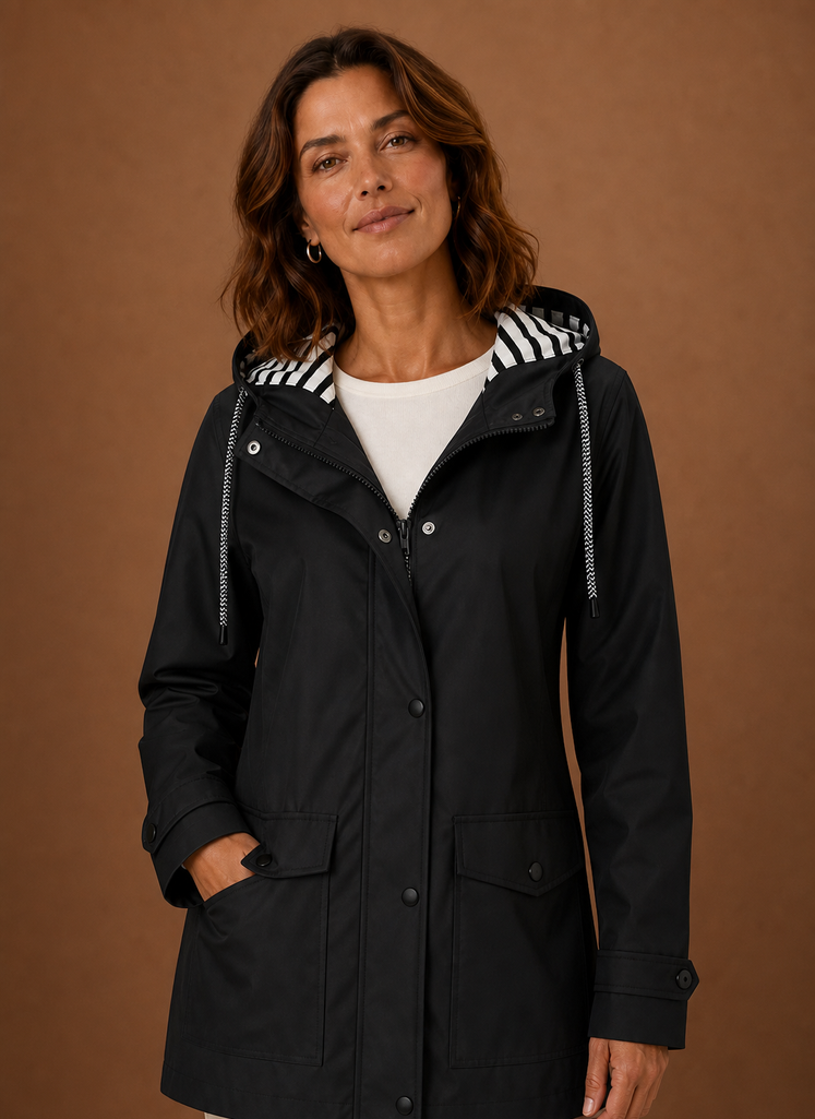 Women's Trench Coat - Hooded Autumn/Winter Coat | Areleon
