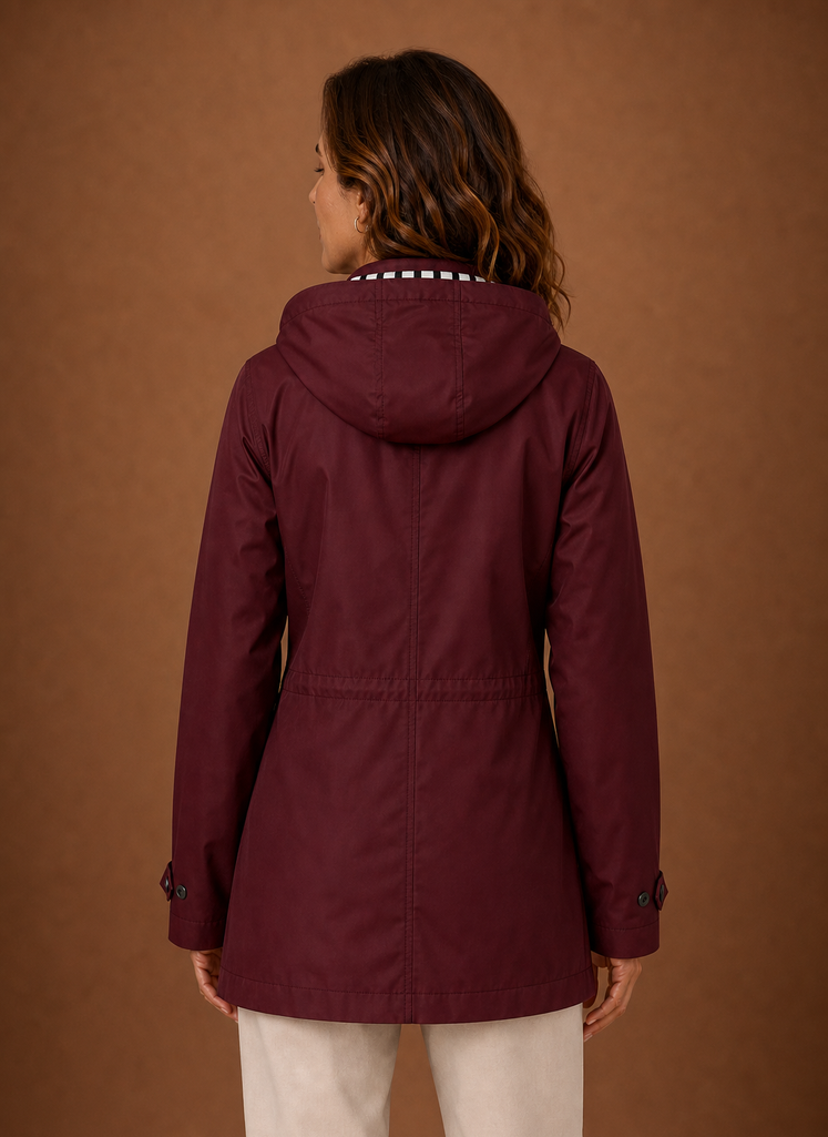 Women's Trench Coat - Hooded Autumn/Winter Coat | Areleon