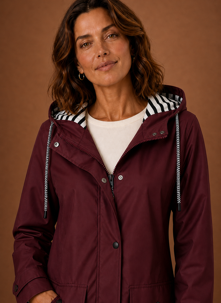 Women's Trench Coat - Hooded Autumn/Winter Coat | Areleon