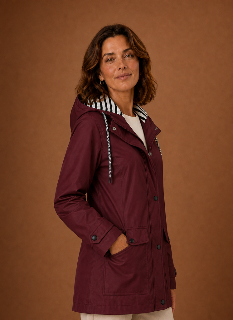 Women's Trench Coat - Hooded Autumn/Winter Coat | Areleon