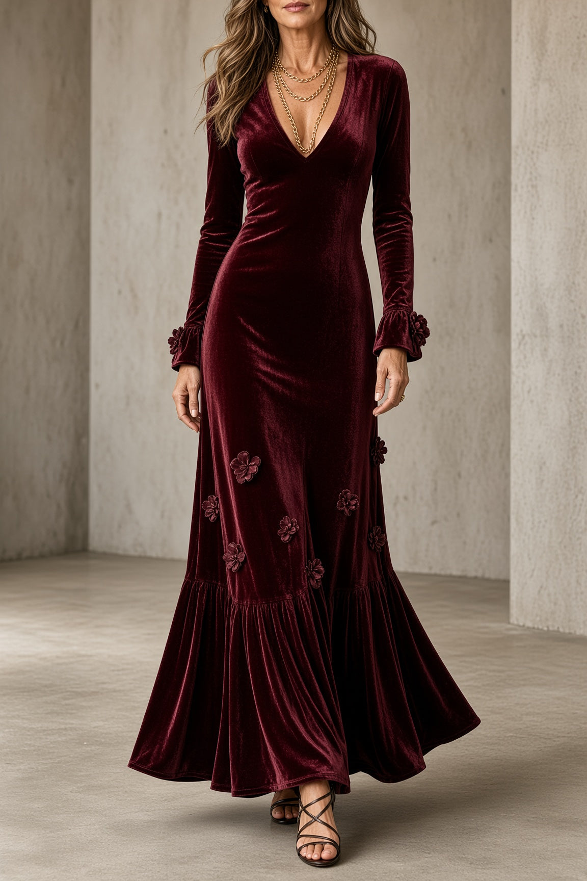 Sofia Velvet Dress™