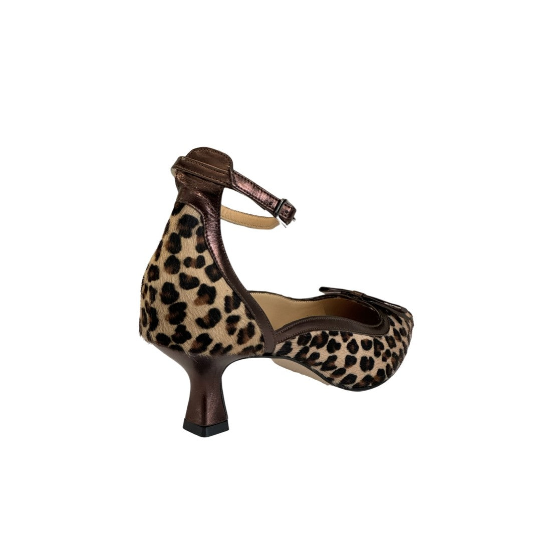 Vira™ | Heeled shoes with Leopard Print