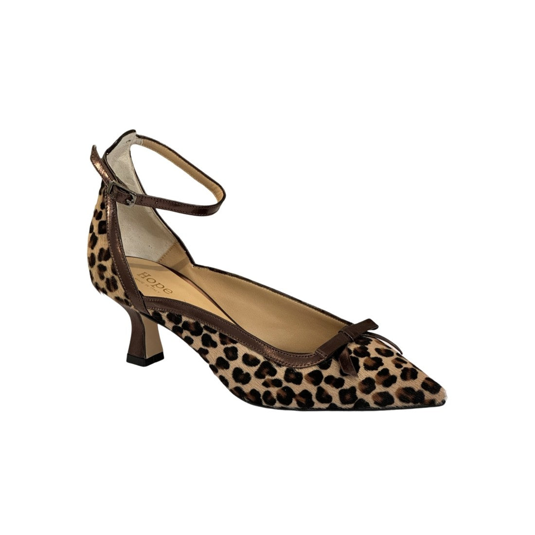 Vira™ | Heeled shoes with Leopard Print