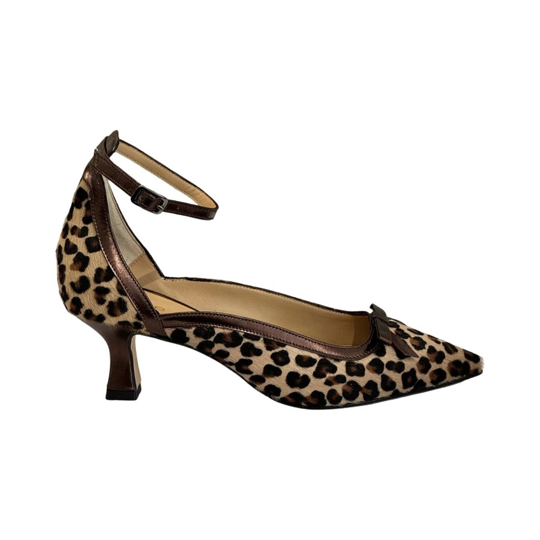 Vira™ | Heeled shoes with Leopard Print