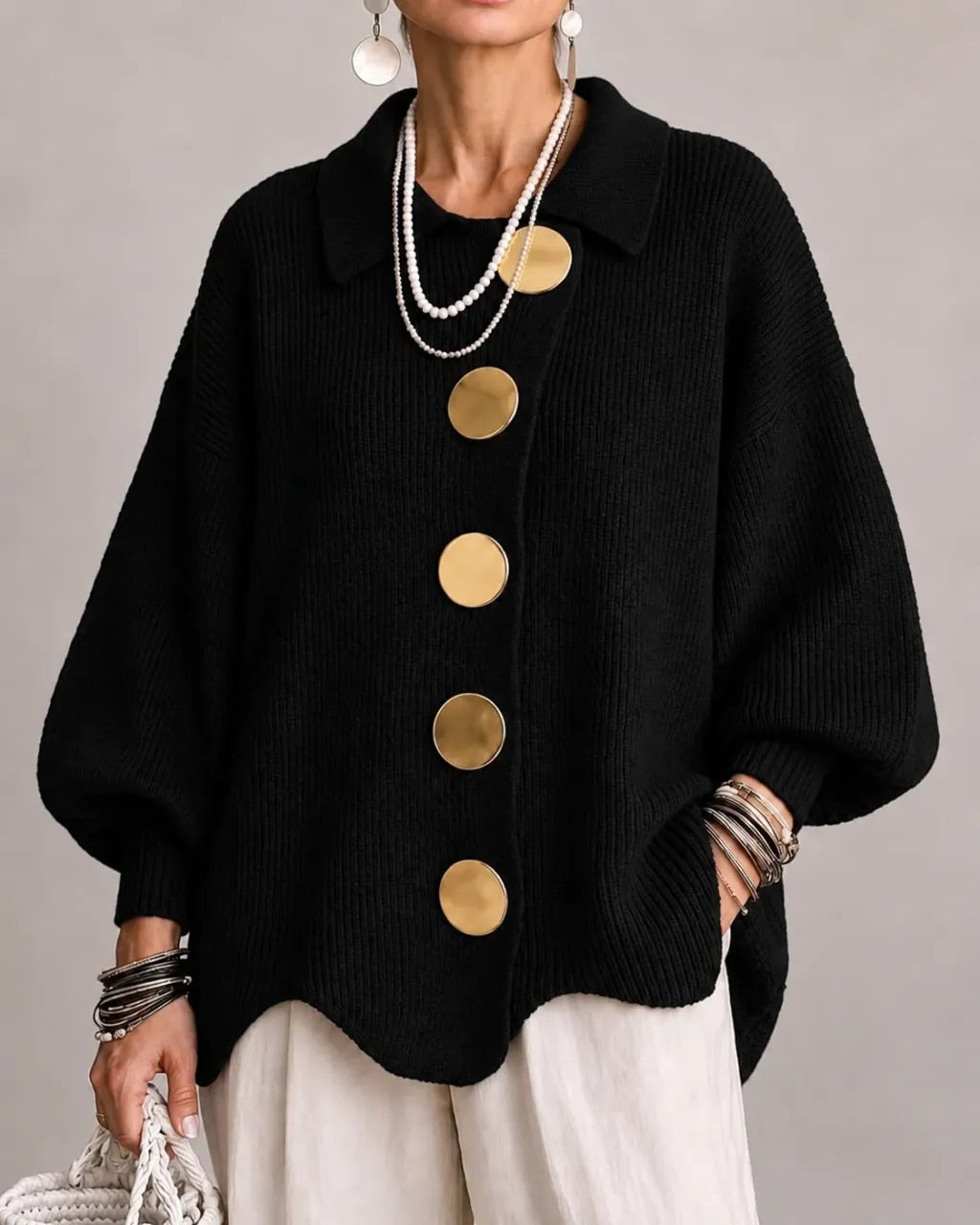 Karina cardigan - Black
