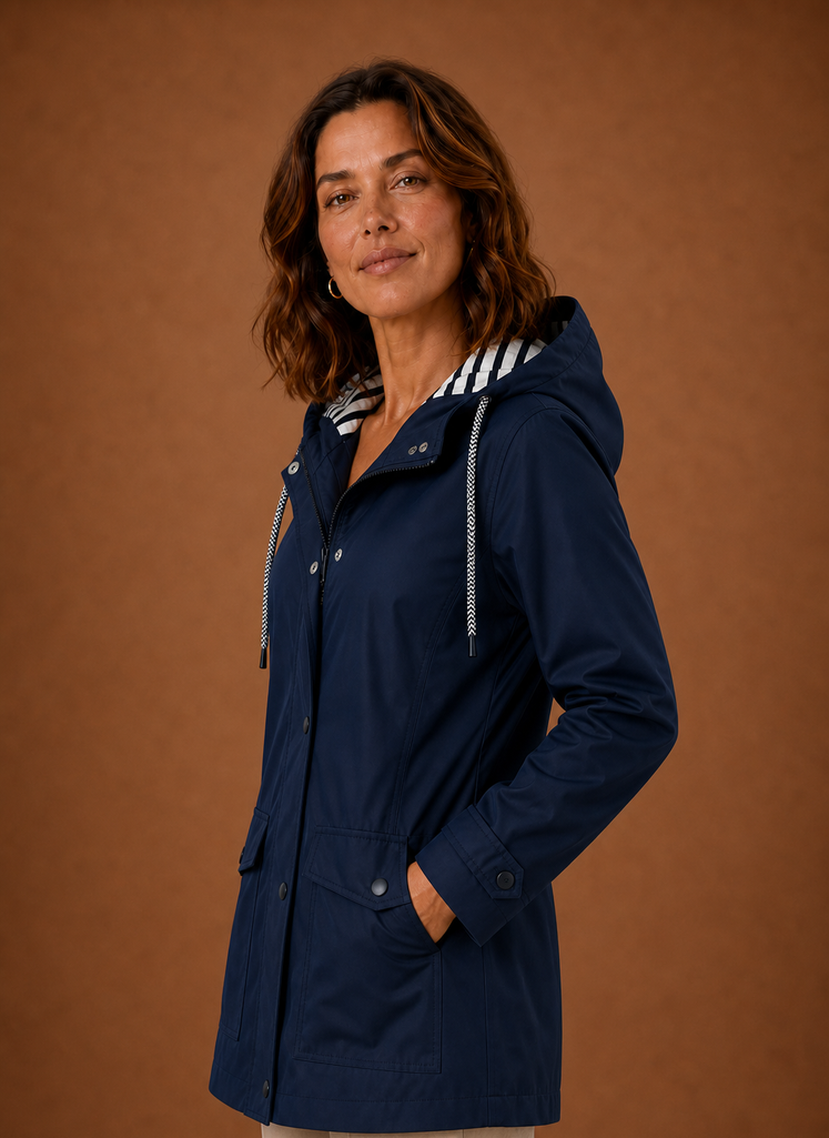 Women's Trench Coat - Hooded Autumn/Winter Coat | Areleon