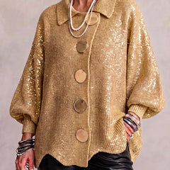 Karina cardigan - Gold