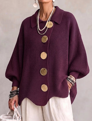 Karina cardigan - Wine