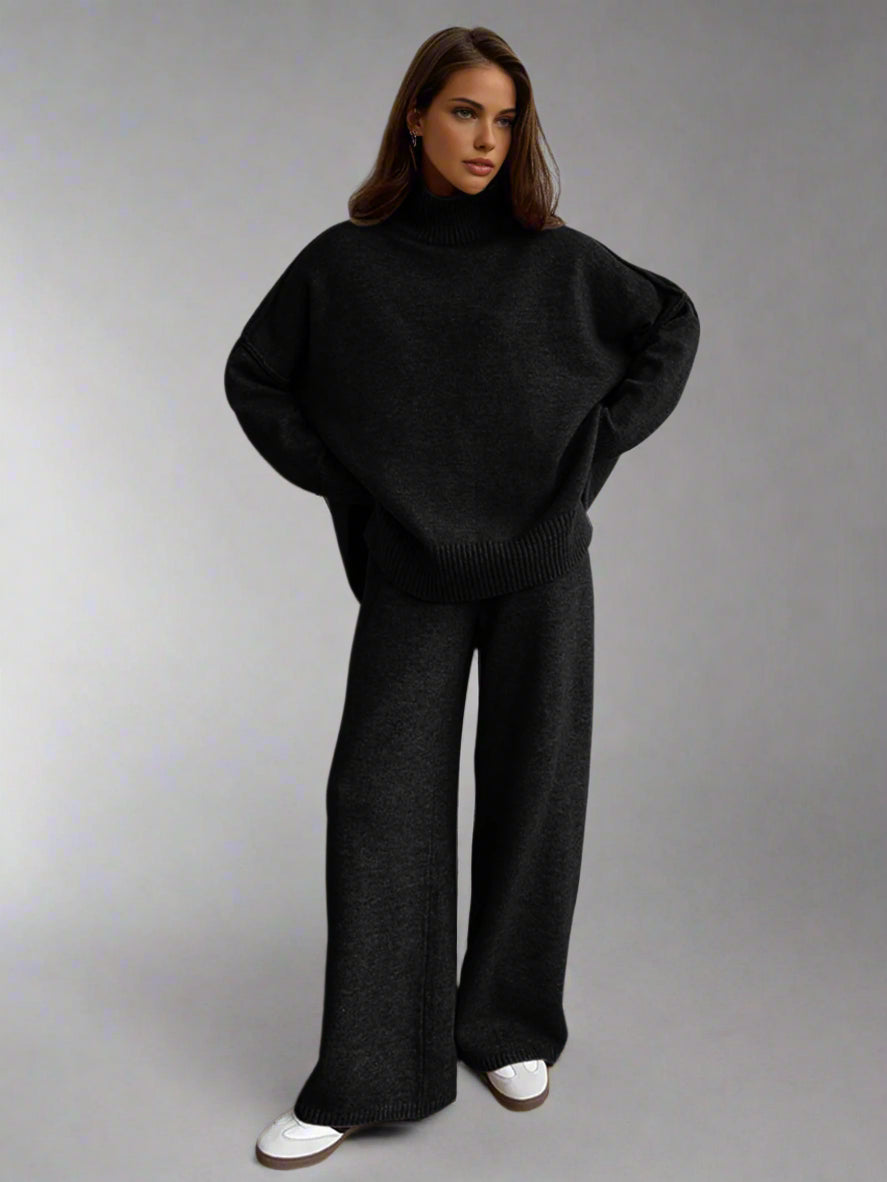 Cecily oversized turtleneck lounge set product photo 10