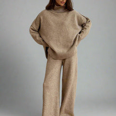 Cecily oversized turtleneck lounge set product photo 3
