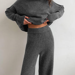 Cecily oversized turtleneck lounge set product photo 7