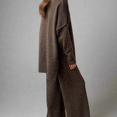 Cecily oversized turtleneck lounge set product photo 8