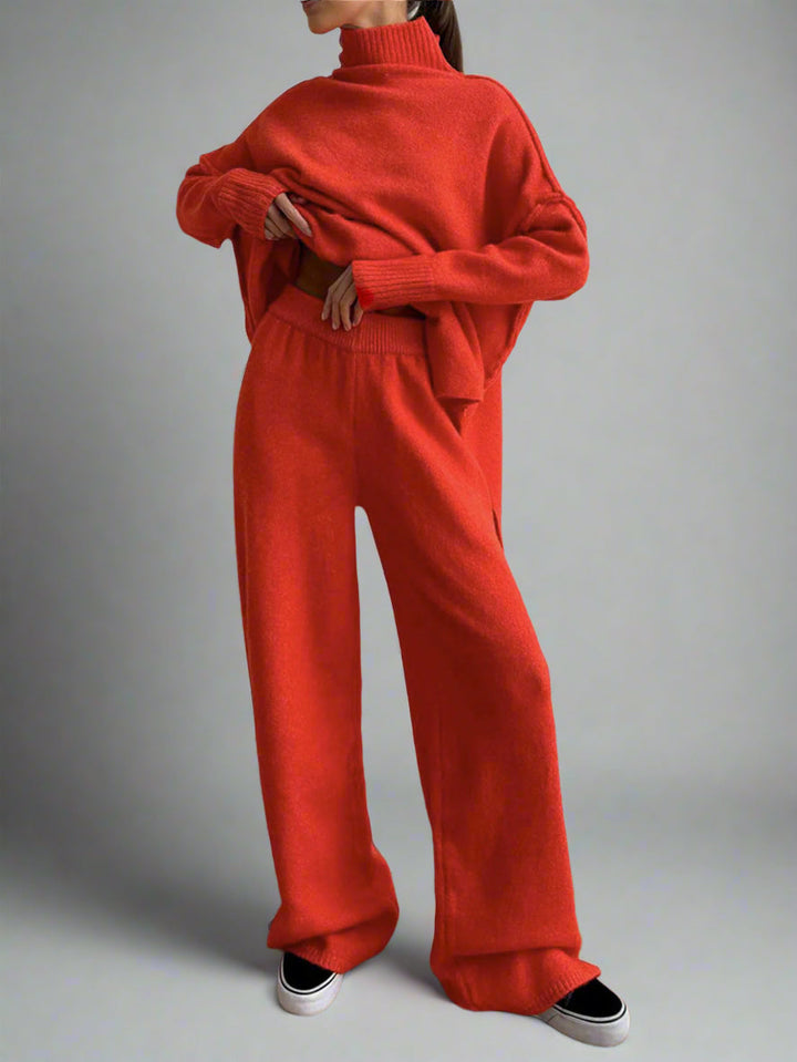 Cecily oversized turtleneck lounge set product photo 9